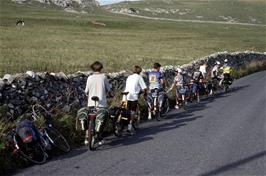 Sugar Loaf Hill at the start of the climb from Settle along High Hill Lane [Remastered scan, June 2019]
