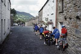 Preparing to leave the Stone Close restaurant in Dent [Remastered scan, June 2019]