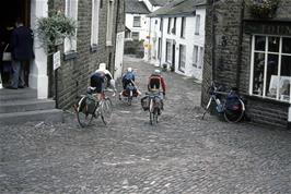 Mark Evans, Paul Evans and Matthew Muir, leaving Dent via Main Street [Remastered scan, June 2019]