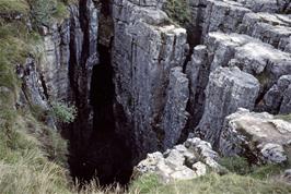 Buttertubs, photographed by Michael after he and Tristan were dropped there by taxi [Remastered scan, June 2019]
