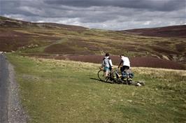 Richard Goss and Paul Smith, near the old smelting mill at Mill Bottom between Feetham and Langthwaite. [Remastered scan, June 2019]