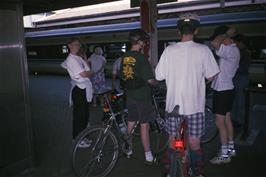The second group prepare to board the 1627 train from Newton Abbot