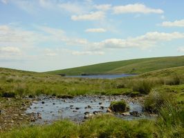 View of the Avon Dam from the Abbot's Way
