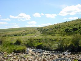 Following the Abbot's Way to the back of the Avon Dam