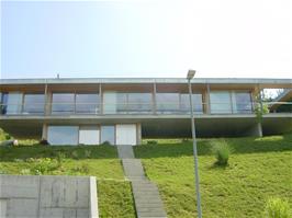 Another unusual building spotted by Oliver, at Seestrasse, Lüscherz