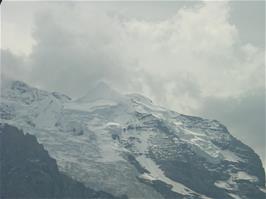 Looking back again to Silberhorn, from the Grindelwaldblick restaurant, Klein Scheidegg
