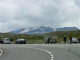 The Grimsel Pass car park