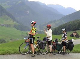 The group at Passwangstrasse, Beinwil