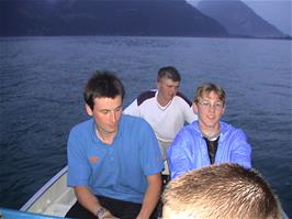 Boating fun on Lake Thunersee