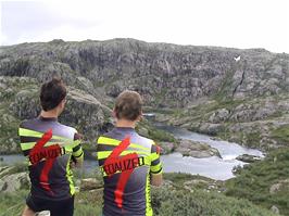 Svartevasselva, perfect unspoiled mountain scenery 806m above sea level and 5.4 miles into the ride