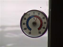 The temperature at the Hotel Finse 1222 is only 8 degrees today in the middle of summer, but last winter it dropped to -37 degrees