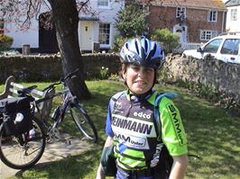 James after lunch at Queens Square, North Curry