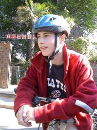 Will Burgess at Salcombe Youth Hostel