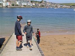 Waiting at East Portlemouth for the second ferry to bring the remainder of the group over from Salcombe