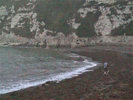 Ashley and Joe on Beer beach