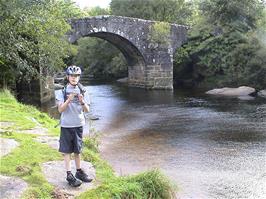 Joe Venables at Huccaby Bridge