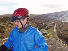 Olly on the Avon Dam
