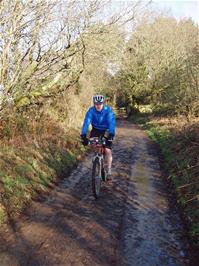 Continuing along the track to Buckland