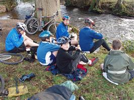 Lunch by the River Bovey