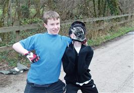 Joe and Keir near Gara Bridge