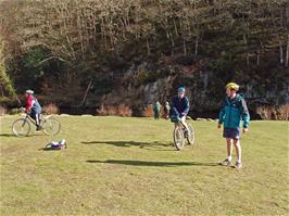 Keir, Tao and Michael at Spitchwick