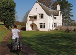 Gavin outside Quantock Hills YH