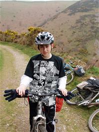 Keir on the Coast Path from Hunter's Inn to Woody Bay