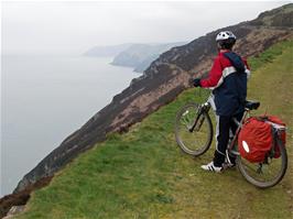 Fabulous sea views from the coast path