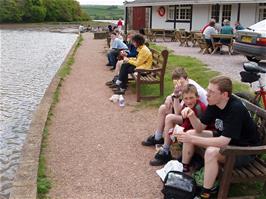 Lunch at Stoke Gabriel