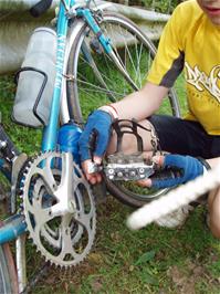 Michael's broken crank