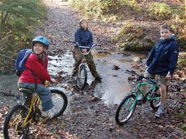 Osian failed to cross the ford in Hembury Woods