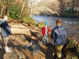 Keir, Donald and Osian in Hembury