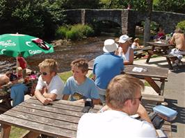 Lunch at Fingle Bridge