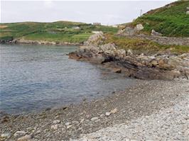 The beach by Clear Island Youth Hostel