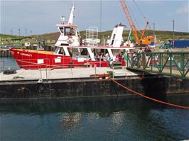 The ferry to Skull from Cape Clear Island