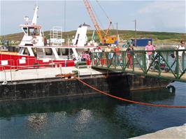 The ferry to Skull from Cape Clear Island