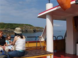 On board the ferry from Cape Clear Island to Skull