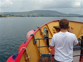 Approaching the fishing village of Skull