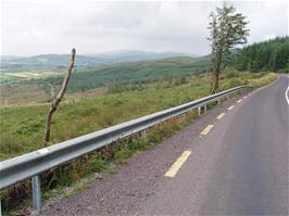 Start of the downhill to Bantry, from the top of the hill between Ballydehob and Bantry, near Letterlickey