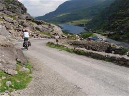 Approaching Augher Lake, on the way down the Gap of Dunloe