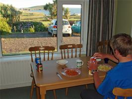 Views from the hostel dining room at Dunquin Youth Hostel