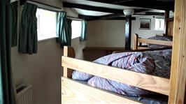 Our dorm at Tintagel Youth Hostel, definitely the best dorm in the hostel