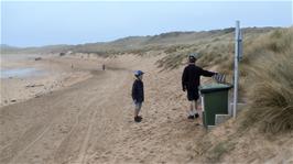 Constantine Bay beach, just 0.4 miles along the coast path from the hostel