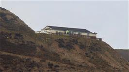 Perranporth Youth Hostel from the beach