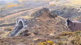 The Explosives Tunnel at Cligga Head, dating from First World War nitro-glycerine production and later used as Perranporth Operational Base during the Second World War