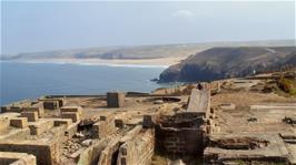 Cligga Head mine buildings