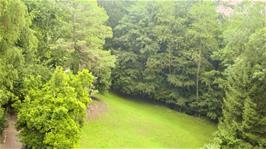 View from our window at the Gyrenbad Guest House