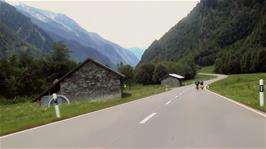 Part of the very long downhill, approaching Ara