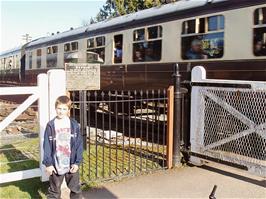 Dennis at Staverton station
