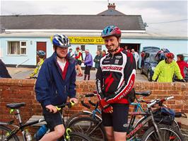 The CTC anniversary meet-up at Starcross village hall
